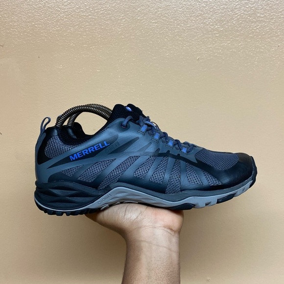 Merrell Siren Edge Q2 Trail Sneakers Gray Purple - Picture 1 of 16